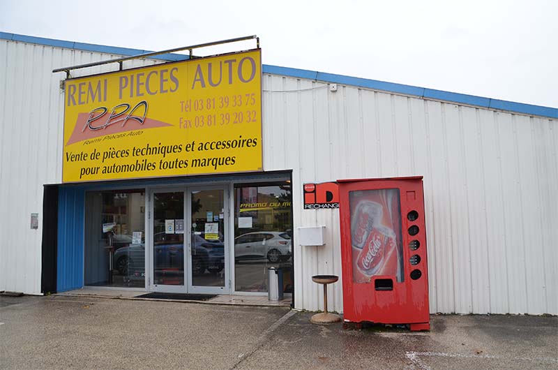 Façade Rémi Pièces Auto Pontarlier